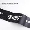 1/4/5Pcs Carbon Fiber Leather Car Door Sill Protector Strip For Subaru STI WRX Forester Impreza Legacy Outback XV BRZ Tribeca X111