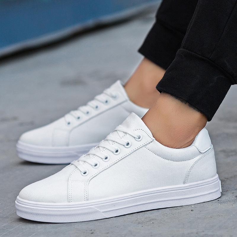 Breathable Sports Casual Canvas White Shoesbuy at a low prices on Joom