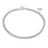 Vnox Mens Simple 3 -11mm Stainless Steel Curb Cuban Link Chain Bracelets For Women Unisex Wrist Jewelry Gifts