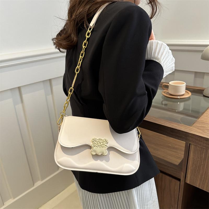 Trendy Small Square Bag For 2024 Spring Fashion Street Style Single Shoulder Underarm Bag