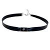 Gothic Punk Y2K Fashion Star Black Leather Choker Necklace For Women Personalized Vintage Charm Grunge Accessories Neck Jewelry