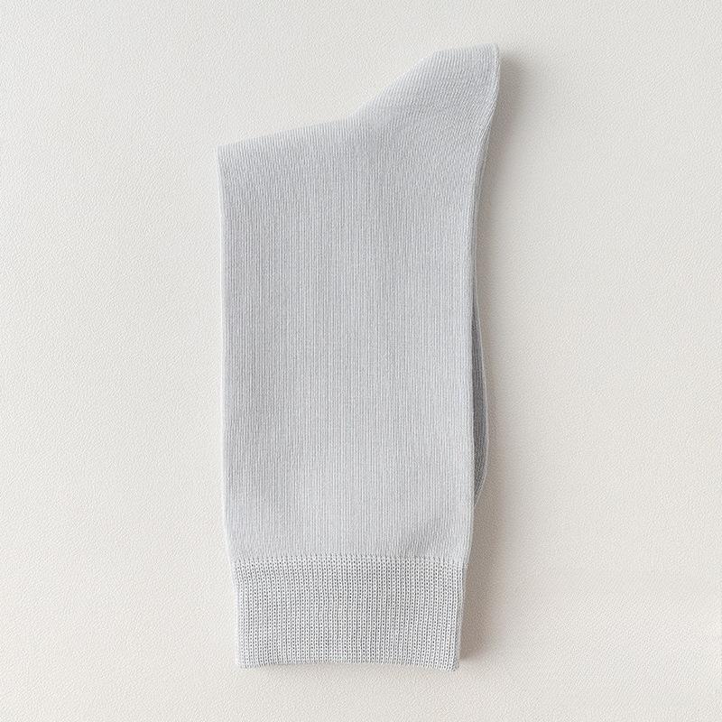 Male Spring and Autumn Commercial Cotton Anti Bacterial Antiodor Sweat Absorbing Socks