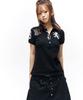 SCHISM INDUCING Team Schism Polo Shirt Black