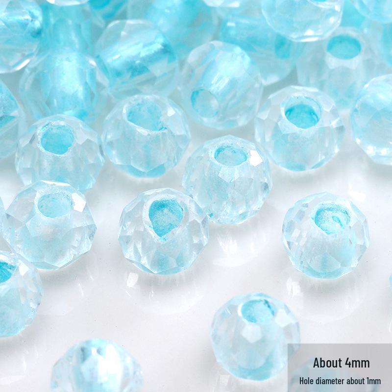 Blauer Glas-Reiskorn-Haarnadel: Handgefertigter Schmuck-Accessoire im antiken chinesischen Stil