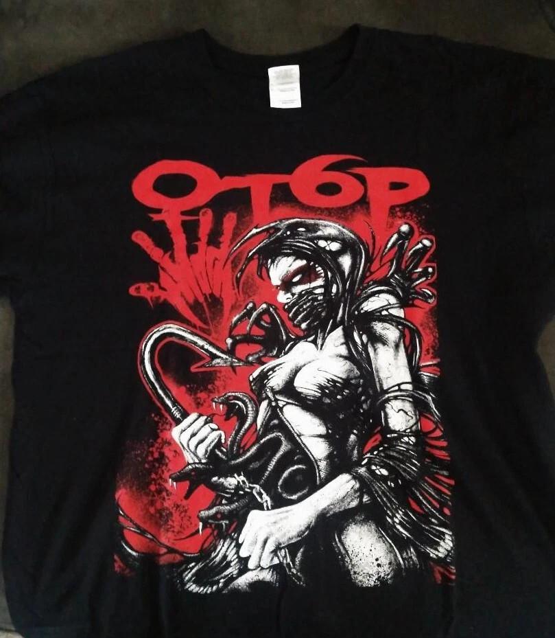 Винтажная футболка группы OTEP Sounds Like Armageddon Унисекс Размеры от S до 5XL AR414 Унисекс Футболка L