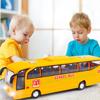 Children Police Car Fire Bus Lighting Music Inertia Simulation School Bus Toy Model Vehicle Kids Toys Boys New Years Xmas Gifts