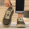 Men's Platform Casual Shoes 2026 Autumn New Outdoor Comfortable Cross Tied Board Shoes Fashion Vintage Height Increase Sneakers