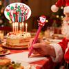 10/20Pcs Christmas Gel Ink Pens Deer Snowman Santa Claus Design Kids Gel Pens School Supplies Christmas Party Favors