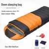 Long Zhan Adult -30°C Winter Down Sleeping Bag, 1000g Fill