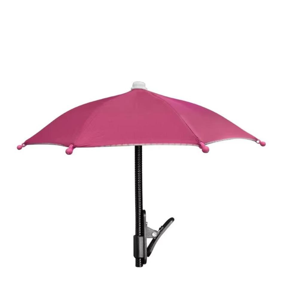 Bending Design Cell Phone Umbrella Anti-glare Phone Sun Shield  Shelter From Rain
