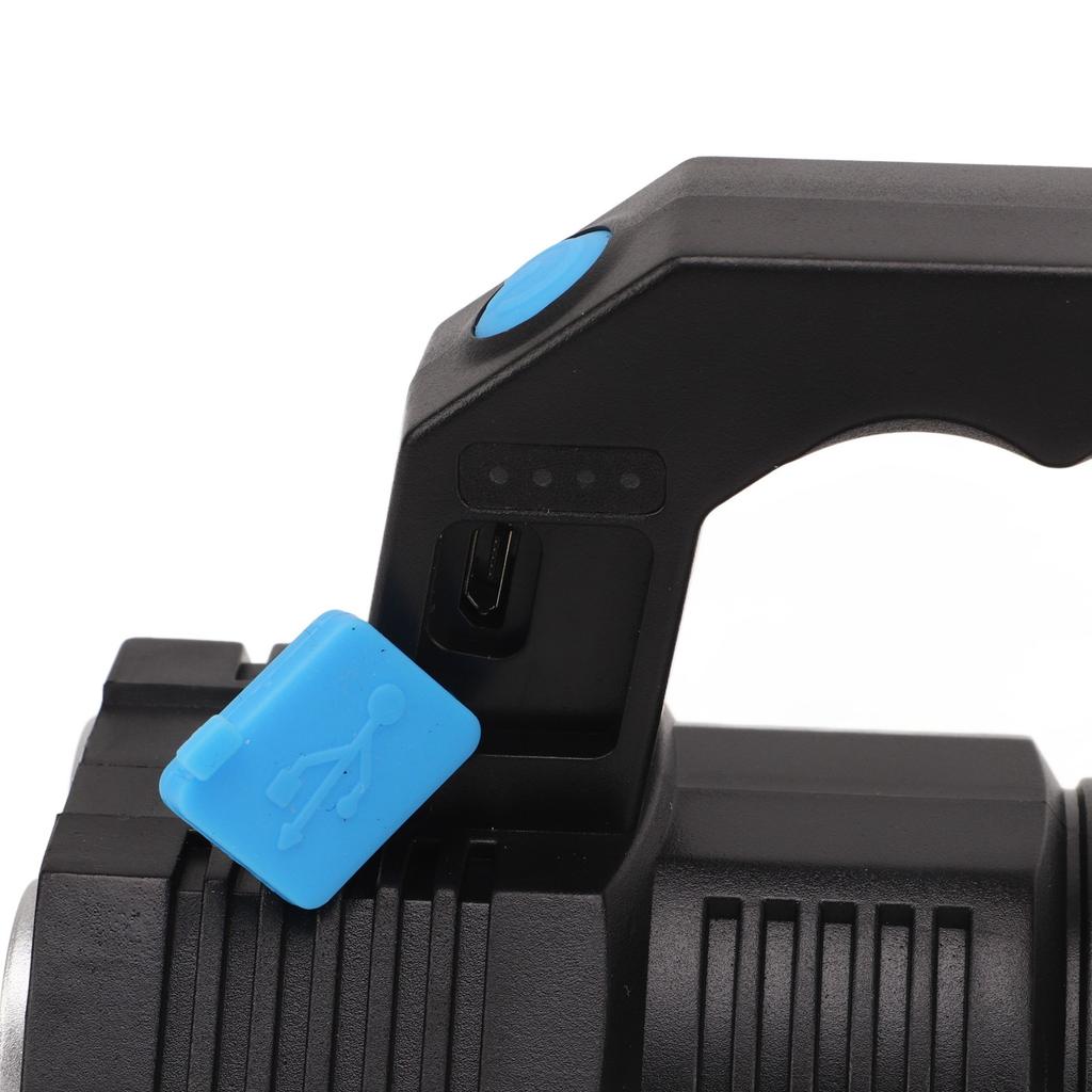 Torch Flashlight 4 Modes IPX4 Waterproof Aluminum Alloy Handheld Searchlight for Outdoor
