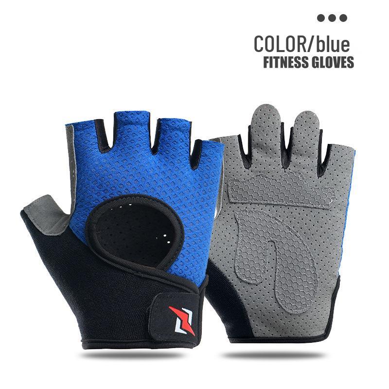 Unisex Breathable Non-slip Half-finger Fitness Gloves for Training, Pull-ups, Outdoor Sports, Cycling, and Driving