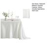 Satin Tablecloth Solid Color Glossy Tablecloth Wedding Table Cover Cloth for Home Restaurant Birthday Party Bridal Shower Dining Table