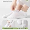 Disposable Unisex Compression Socks: Breathable, Sweat-Absorbent, Wash-Free for Military Training, Business Trips, and Daily Use.