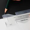 Precision Seam Measuring Gauge Fabric Marker Metal Quilting Tailor Ruler Template Sewing Ruler DIY Patchwork Craft Accessories