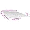 VidaXL Replacement Slats for Bed Base with 34 Slats 2 Pcs 90x200 Cm, Bed Frame, Bed Base, Replacement Slat for Bed Base 3203721