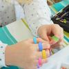 6/12/24/36pcs Sensory Toys Fidget Rings, Finger Anxiety Rings, Textured Sensory Rings Stress Toys, Fun Fidgets for Classroom Prize
