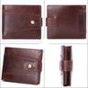 RFID štětec proti krádeži pro pánské peněženky Business Retro multifunkční vrchní vrstva hovězí kůže Multi slot pro karty Kreditní karta Kapesní Peněženka