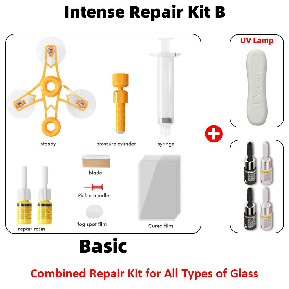 

Набор для ремонта трещин на лобовом стекле автомобиля, инструмент для самостоятельного ремонта окон, клей для стекла, аксессуары для ремонта царапин и трещин на стекле автомобиля