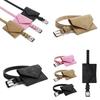 Female Mini Waist Belt Purse With Solid Color Design For Trendy And Sophisticated Style
