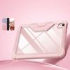 Case for iPad 11" 2025 A16 (11th gen.) / iPad 10.9" 2022 (10th gen.) with flap and stylus holder, light pink, powder pink