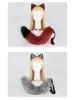 Handcrafted Cat Ear Headband with Fox Tail