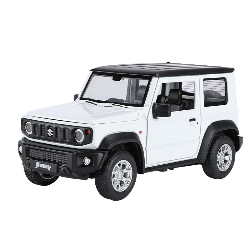 Simulation 1/24 Suzuki Jimny Alloy Automobile Model Die-cast Metal Off-Road Vehicle Model Collection Children's Toy Gifts
