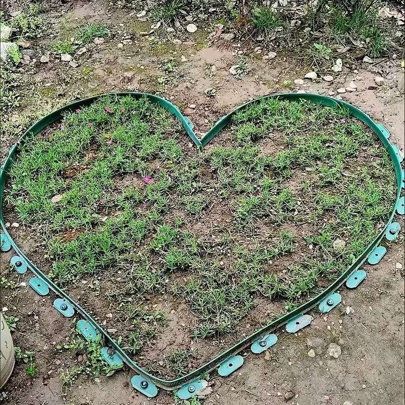 5/10cm L-Shaped Garden Grass Stone Border Black Edge Divider for Outdoor Landscaping LawnGreenery Barrier for Garden Decoration