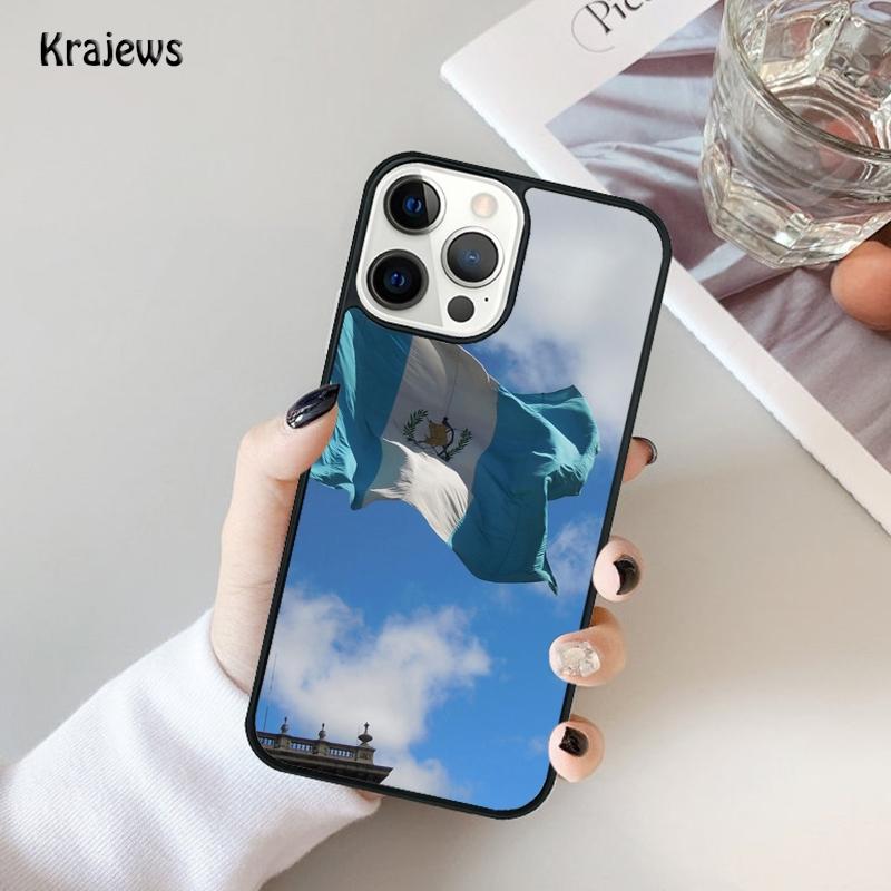 Guatemala Flag Phone Case For iPhone 17 Air 16 15 14 Max Plus 11 12 13 Pro Max Phone Cover Coque