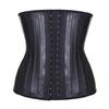 25-Bone Matte Latex Waist Trainer Rubber Shapewear Waist Cincher Sports Abdominal Belt