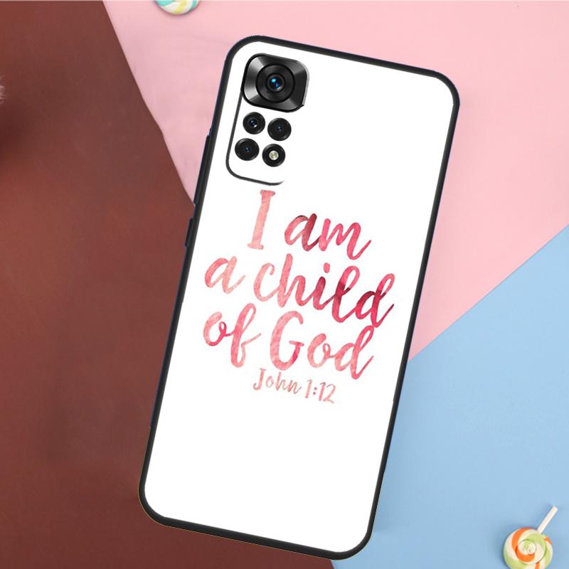 Bible Quotes Jesus God Cover For Xiaomi Redmi Note 14 13 12 9 10 11 Pro 9S 10S 11S 12S Redmi 14C 10C 12C 13C Case