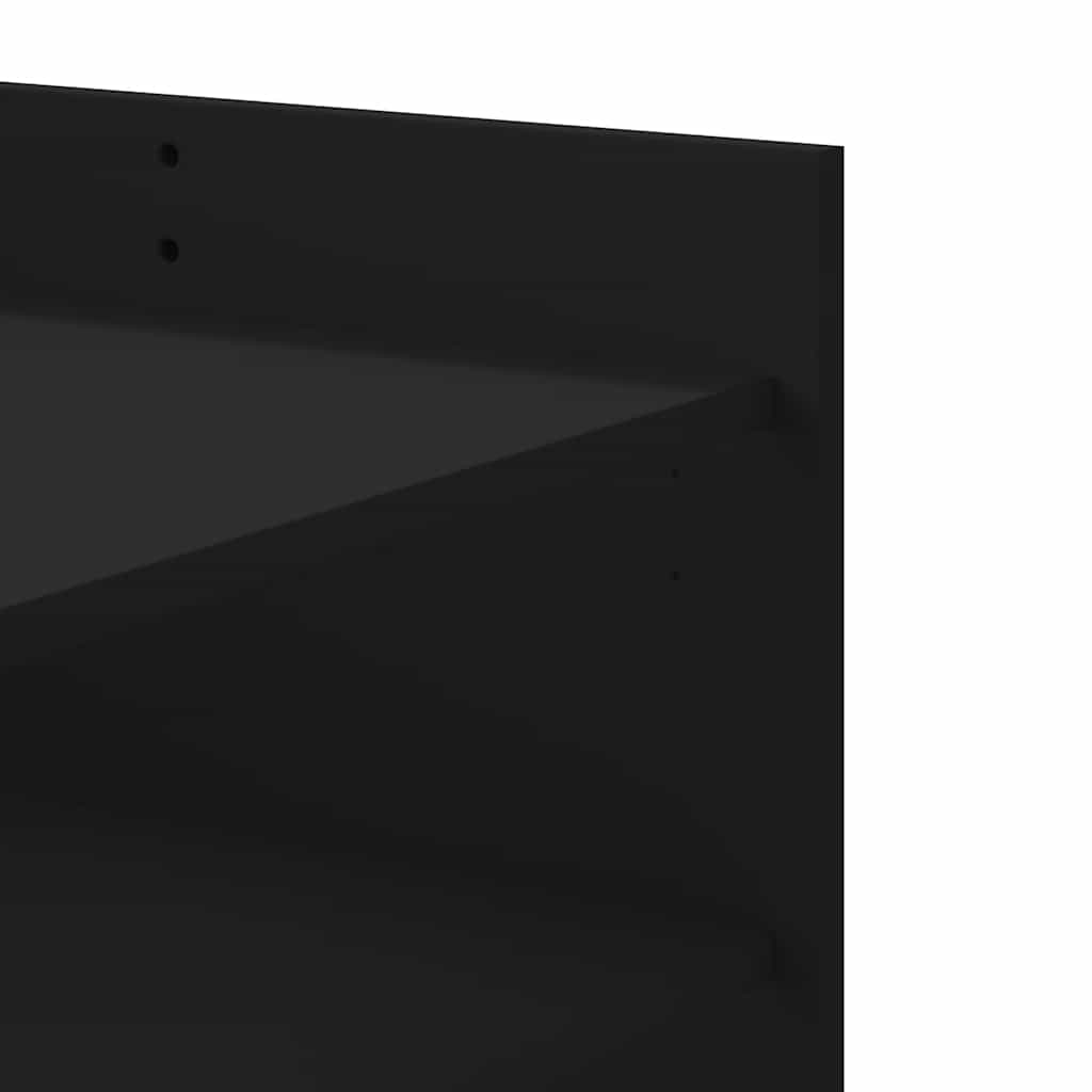 Coffee Table Black 80 X 50 X 50 Cm Particleboard
