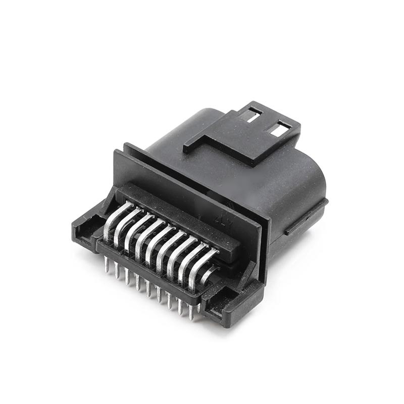 JAE type automotive waterproof connector MX23A12SF1 MX23A26NF1 PCB board end harness plug pin end