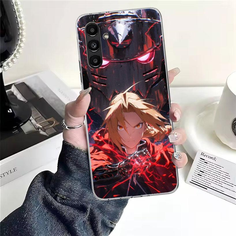 Anime F-ullmetal A-Alchemist Phone Case For Samsung Galaxy A13 A14 A15 A16 A17 A53 A54 A55 A56 A57 A33 A34 A35 A36 A37 A23 A24 A