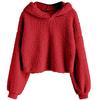 Women's Casual O-Neck Contrast Color Long Sleeve Top Pullover Sweatshir