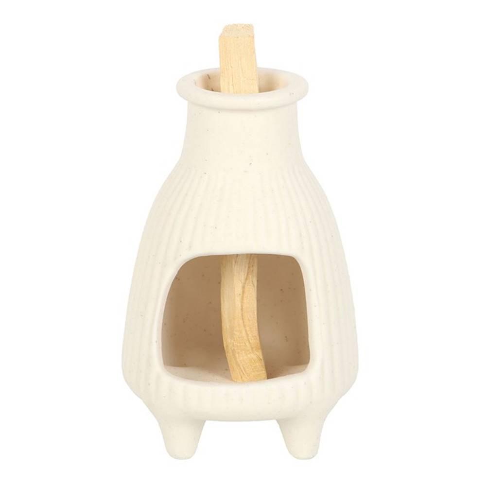 Something Different Ribbed Palo Santo Incense Burner