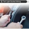Motoforti Rücklicht-Steckerverkabelung, Heckleuchten-Kabelbaum, für Kia Sportage 2016-2019 2.0L 2.4L, Kunststoff, Nr. 92480D9020, Grau