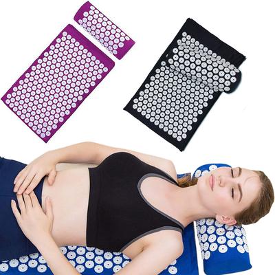 1 PC Yoga Pad Acupressure Massager Mat Body Head Massage Pillow Mats Relief Stress Acupressure Mat