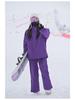 Unisex Windproof Waterproof Insulated Ski Jacket with Hood