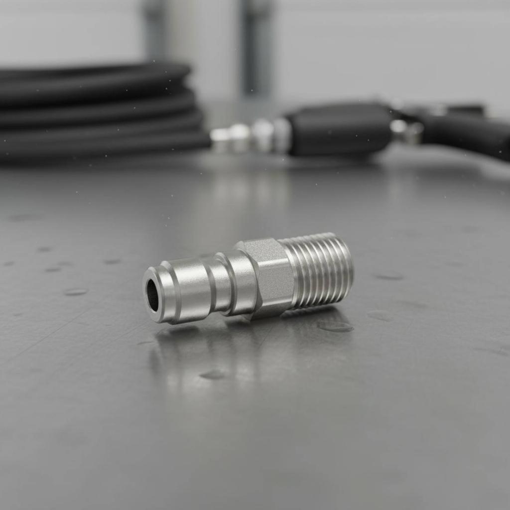 1/4 Inch NPT Quick Connect Set Rust-Resistant Stainless Steel Pressure Washer Fittings 1/4 Inch NPT Connector