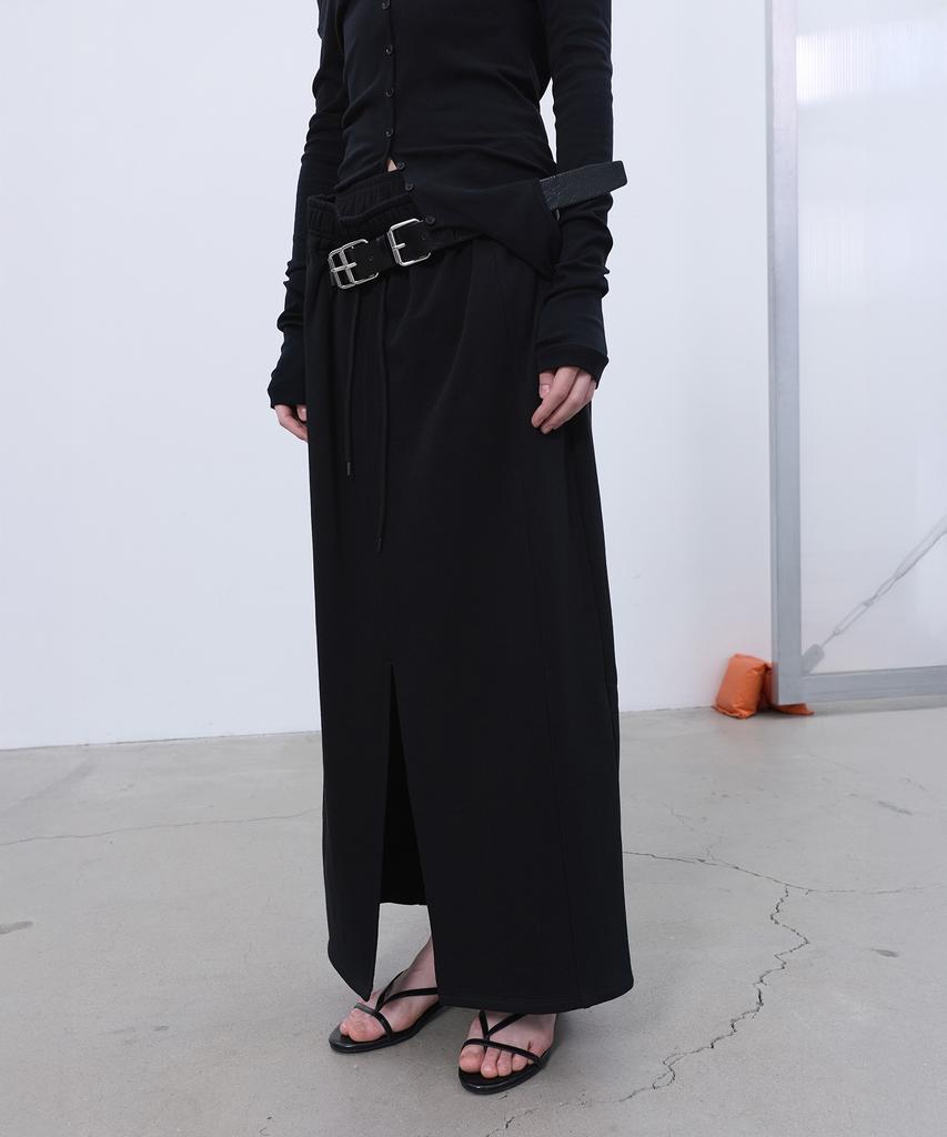 Lcdc Tm Double-Layered Detail Skirt (Black)