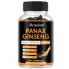 Bcuelov Panax Ginseng Supplement, Extra Strength 2800mg, with Ginkgo Biloba, Ashwagandha, Beetroot, 120 Capsules