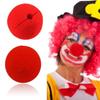 2Pcs Mardi Gras Jester Costume Accessories Halloween Masquerades Cosplay Costume Assecories Jester Hat Clown Nose Set