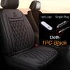 12/24V Heated Car Seat Cover Electric Car Seat Heating Pad Warm Winter Heated Seats Cushion Universal Automobile Seat Covers