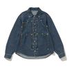 TRUERELIGION Big T Denim Work Shirt Indigo