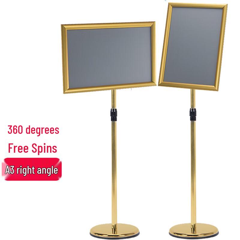 Jixiongyue Freestanding Stainless Steel Guide Sign