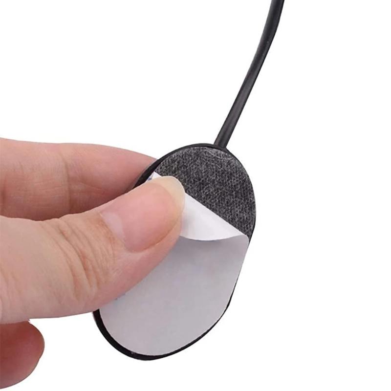 3.5mm Car External Microphone  Car Dashboard Or Sun-Visor Audio Mic Stereo Radio GPS Adapter