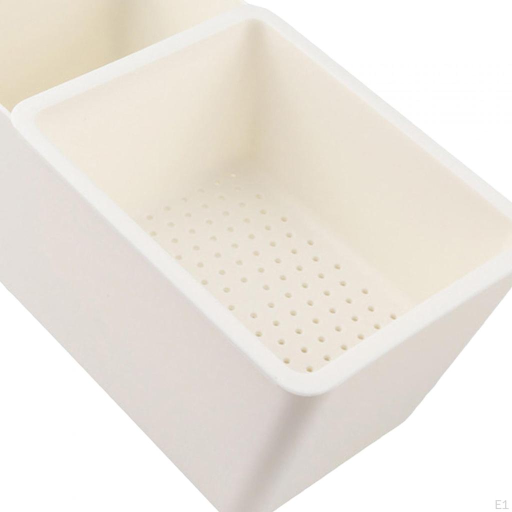 Food Storage Organizer Creative Dried Fruit Plate Double Layer for Living Room Dining Table