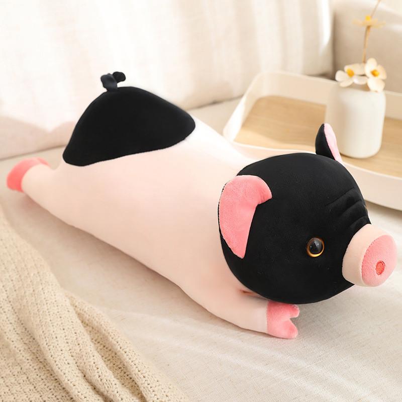 Adorable Cartoon Animal Plush Pig Pillow Soft Toy Perfect For Kids Birthday Gift