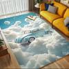 Car Cloud Crystal Velvet Chair Mat Area Rug - Non-Slip, Floor Mat, Office Desk Chair Rugs, Bedroom Decor.Christmas Gift-1106016